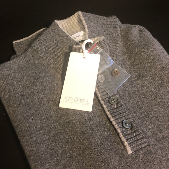 Gran Sasso Wool Sweater 56 - Picture 1 of 11